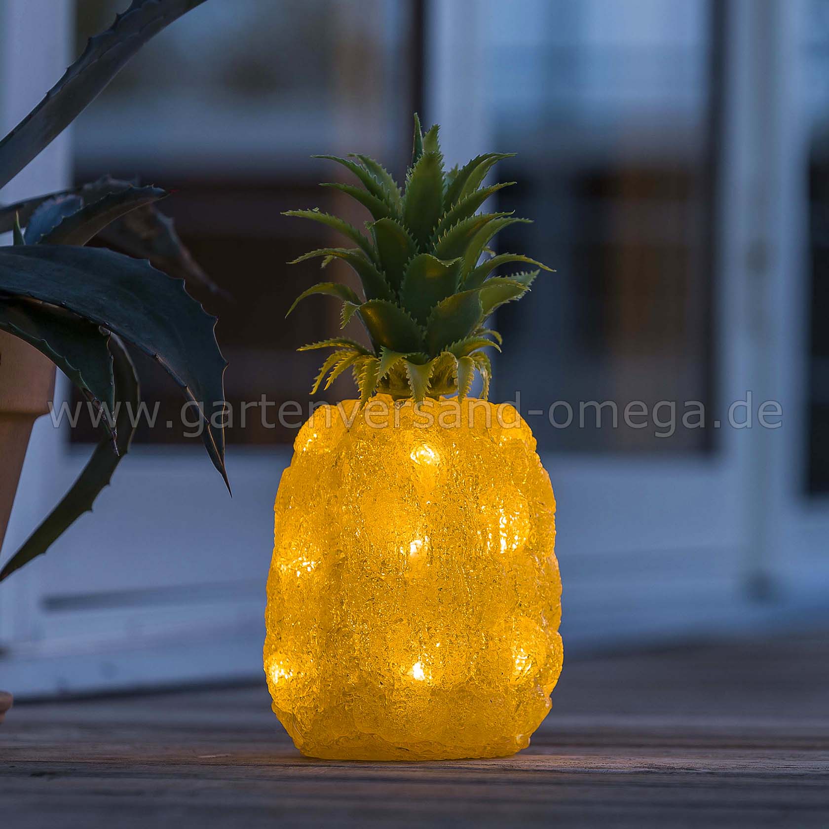 Anwendungsbeispiel - Partybeleuchtung LED-Acryl-Ananas