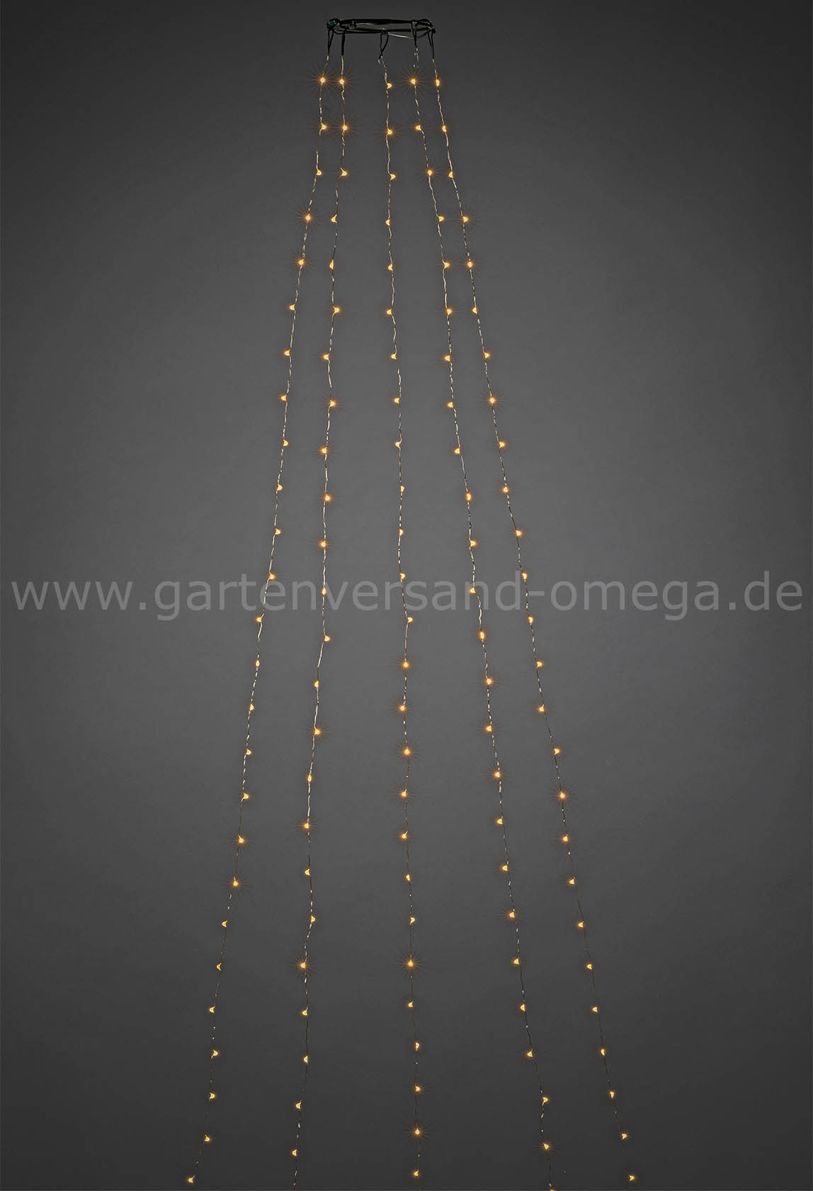 LED Baummantel-Lichterkette mit Drahtkabel und App-Steuerung