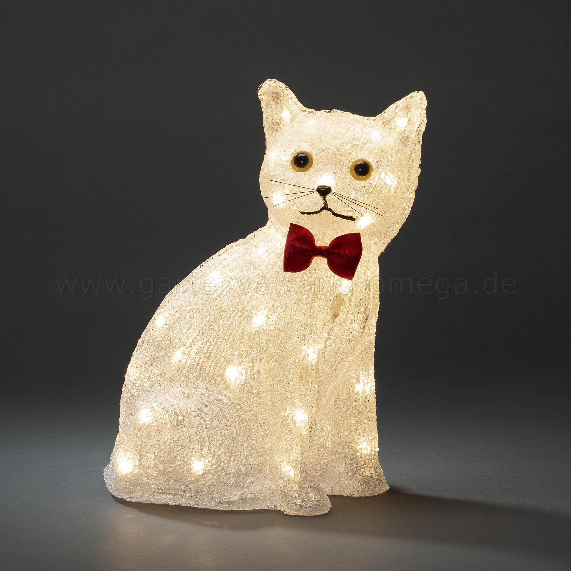 LED-Acryl Katze sitzend