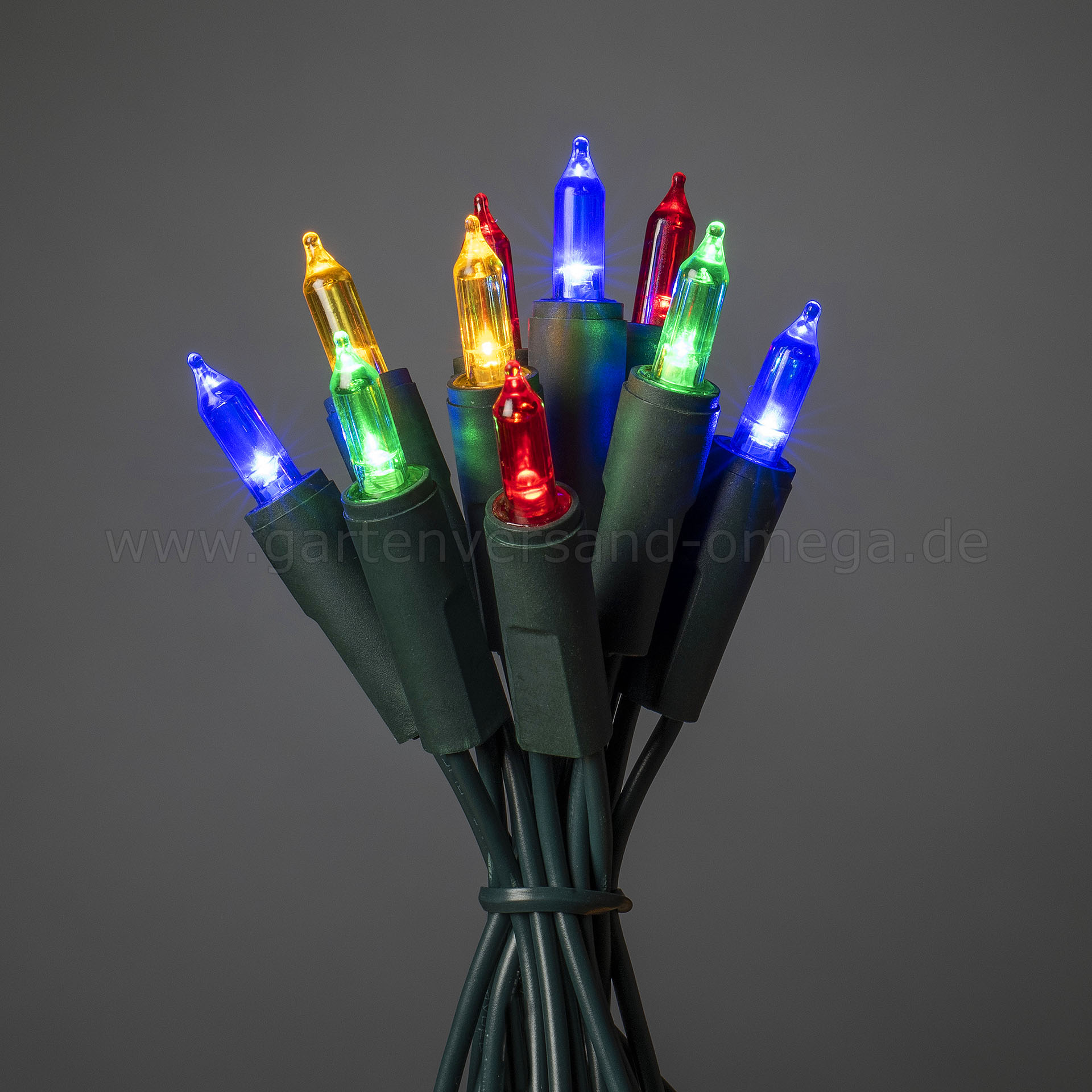 LED Mini-Lichterkette Bunt