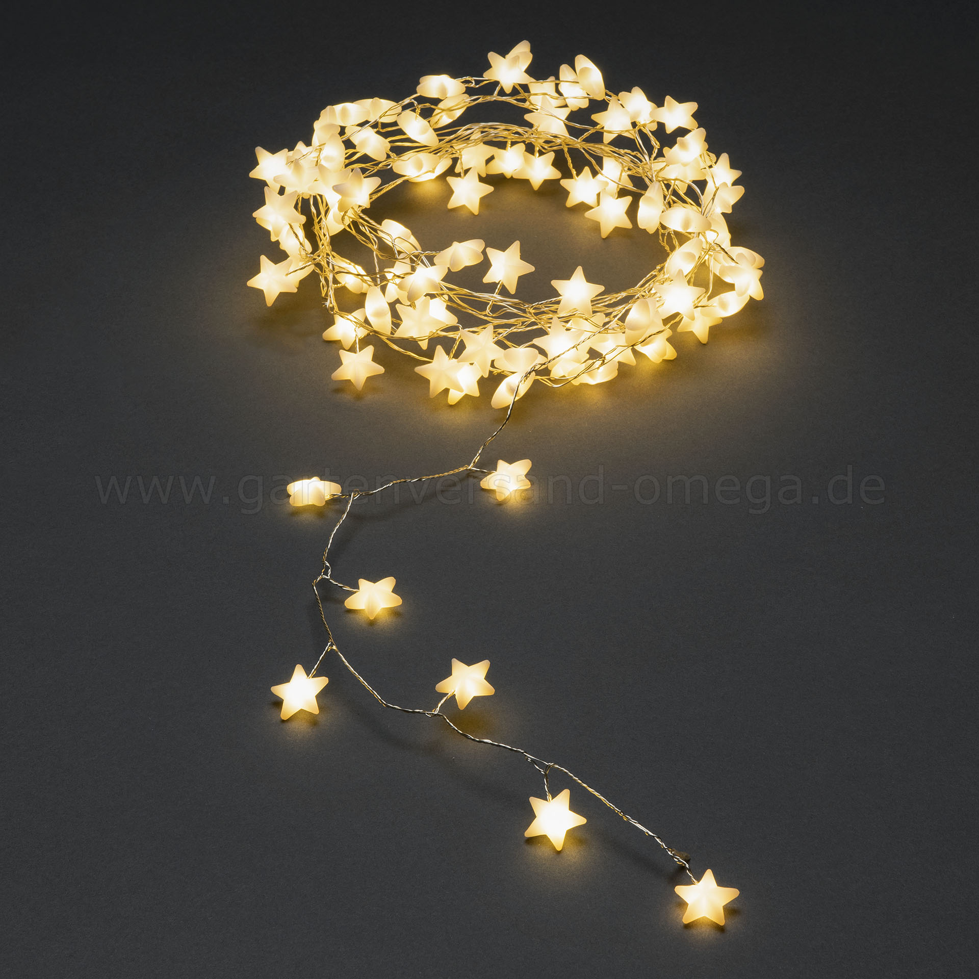 LED Sternenlichterkette Warm-Weiß