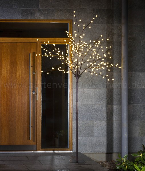 LED Lichterbaum Groß 240 LED - großer LED-Baum, Vorgartendekoration  Weihnachten, LED Baum Aussen, Weihnachtsbeleuchtung für den Garten,  Lichterzweig, LED-Baum, Outdoor-Weihnachtsbeleuchtung, Gartendekoration mit  LED