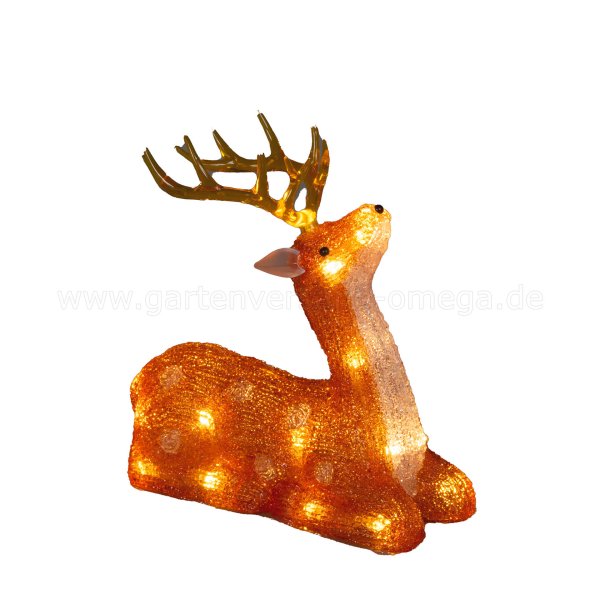 LED Acrylfigur Hirsch