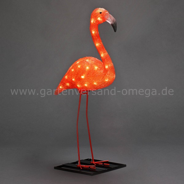 LED Acryl-Flamingo - LED-Tiere, Partybeleuchtung, Gartendekoration 